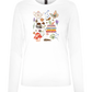 Autumn Vibes Design - Premium Women´s long sleeve t-shirt_WHITE_front