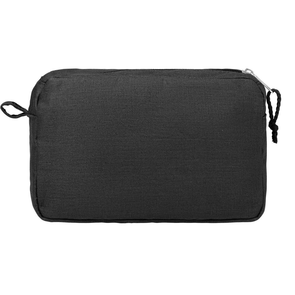 Hemp Toiletry Bag_BLACK_back