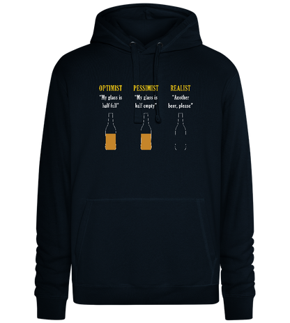 Characteristics Beer Design - Premium unisex hoodie_BLACK_front