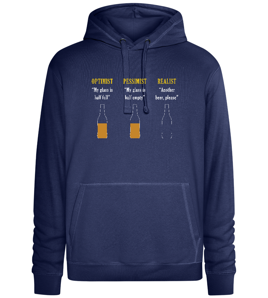 Characteristics Beer Design - Premium unisex hoodie_DENIM CHINA_front