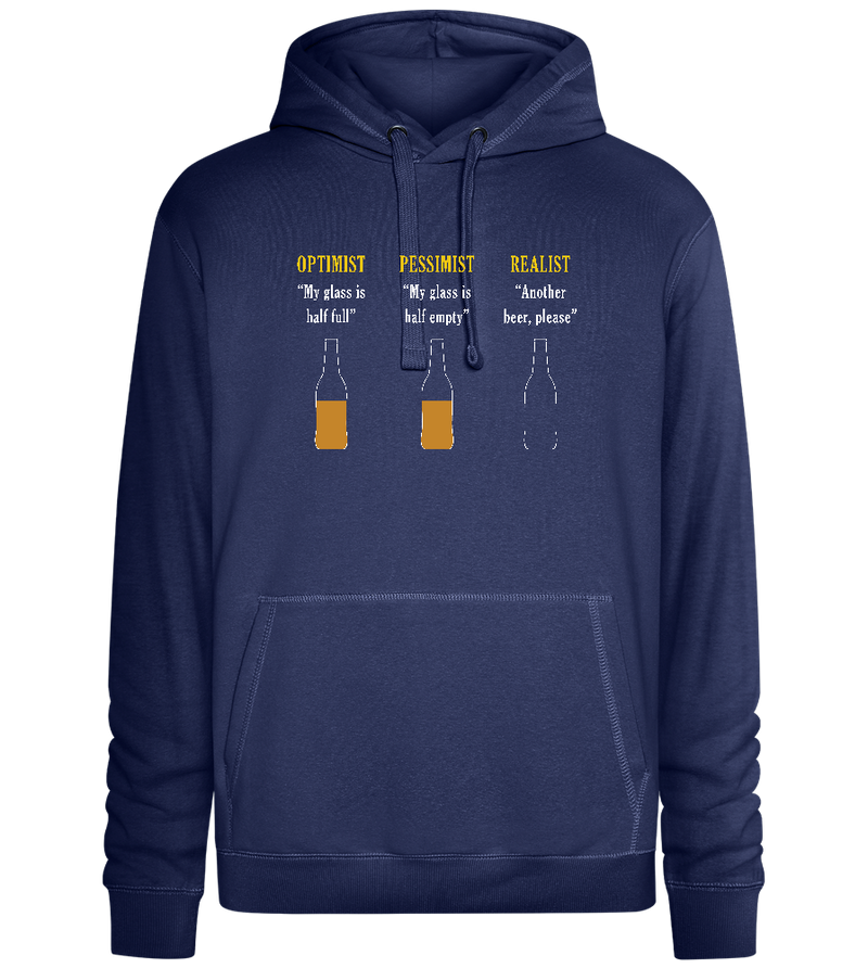 Characteristics Beer Design - Premium unisex hoodie_DENIM CHINA_front