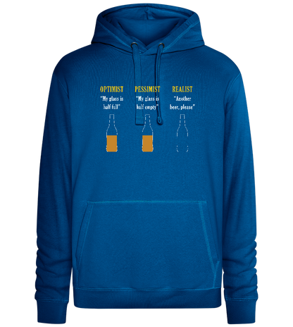 Characteristics Beer Design - Premium unisex hoodie_ROYAL_front