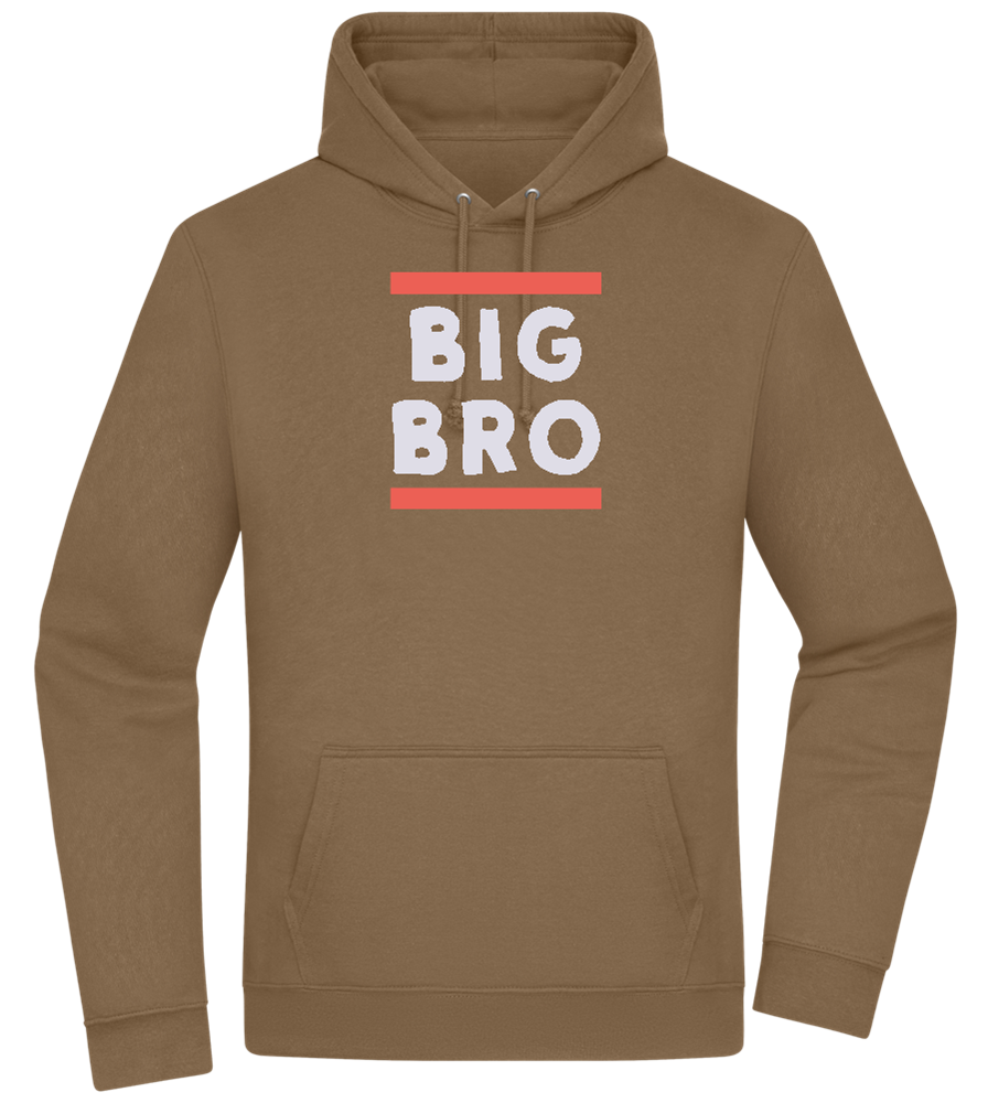 Big Bro Text Design - Premium Essential Unisex Hoodie_ARMY_front