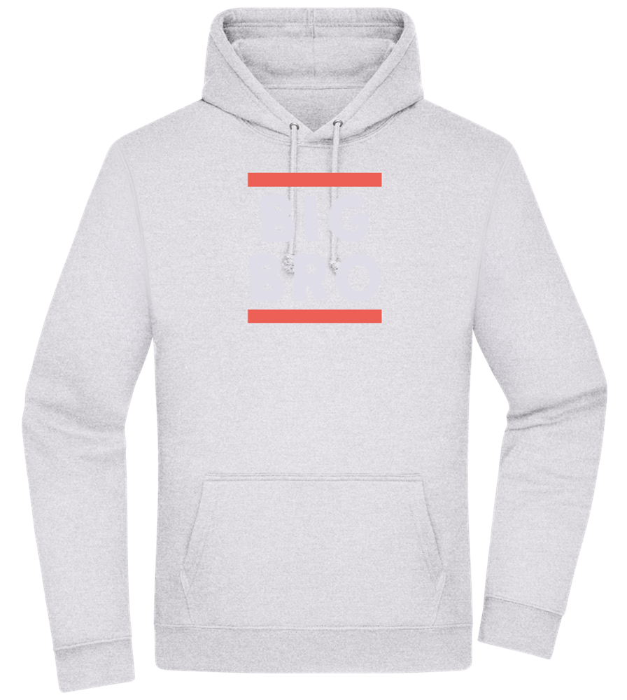 Big Bro Text Design - Premium Essential Unisex Hoodie_ORION GREY II_front