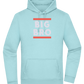 Big Bro Text Design - Premium Essential Unisex Hoodie_POOL BLUE_front