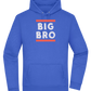 Big Bro Text Design - Premium Essential Unisex Hoodie_ROYAL_front