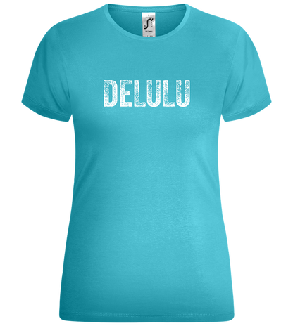 Delulu Design - Comfort women's t-shirt_HAWAIIAN OCEAN_front