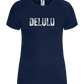 Delulu Design - Comfort women's t-shirt_MARINE_front