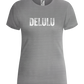 Delulu Design - Comfort women's t-shirt_ORION GREY_front