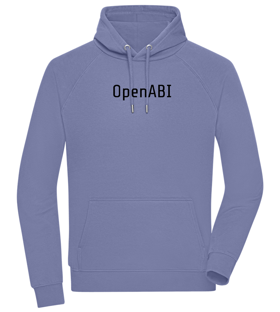 OpenABI Design - Comfort unisex hoodie_BLUE_front