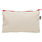 Organic Cotton Cosmetic Bag_RED_front
