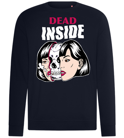 Dead Inside Design - Comfort unisex sweater_FRENCH NAVY_front