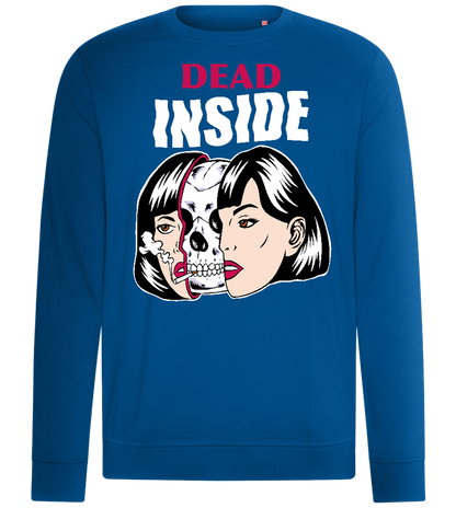 Dead Inside Design - Comfort unisex sweater_ROYAL_front