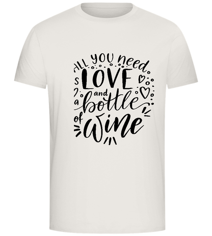 Love&Wine Design - Comfort Unisex T-Shirt_ECRU_front