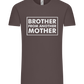 Brother From Another Mother Design - Premium men's t-shirt_DARK GRAY_front