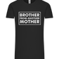 Brother From Another Mother Design - Premium men's t-shirt_DEEP BLACK_front