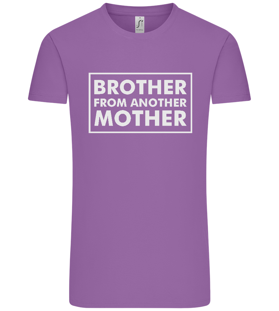 Brother From Another Mother Design - Premium men's t-shirt_LIGHT PURPLE_front