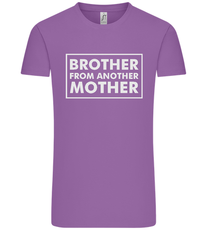 Brother From Another Mother Design - Premium men's t-shirt_LIGHT PURPLE_front