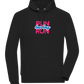 Run Baby Run Design - Comfort unisex hoodie_BLACK_front