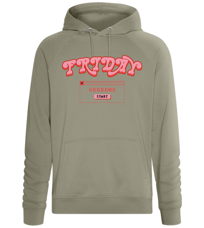 Friday Weekend Design - Comfort unisex hoodie_KHAKI_front