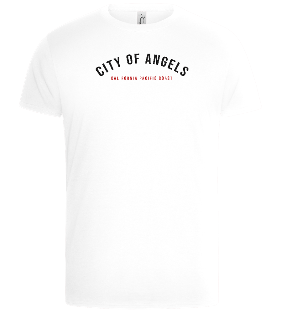 California City of Angels Design - Basic Unisex T-Shirt_WHITE_front