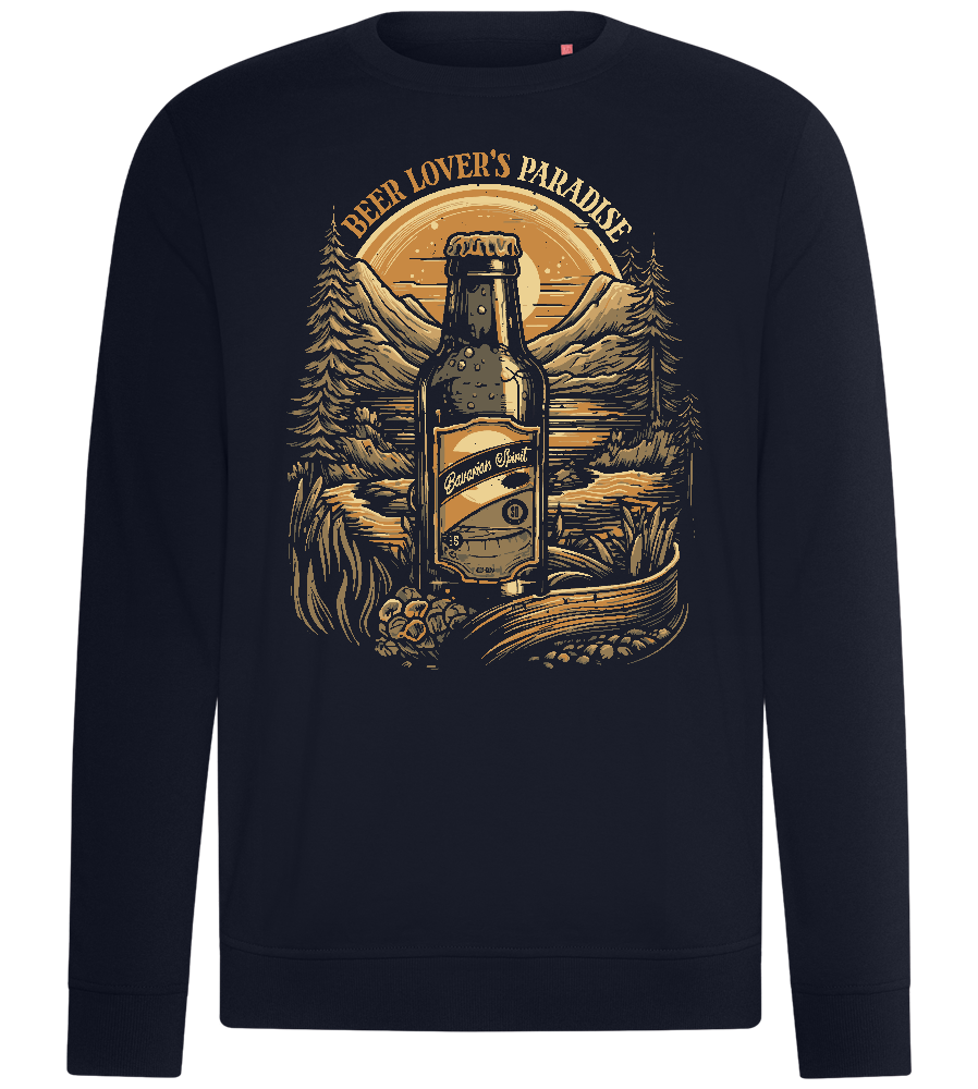 Beer Lover's Paradise Design - Comfort unisex sweater_FRENCH NAVY_front