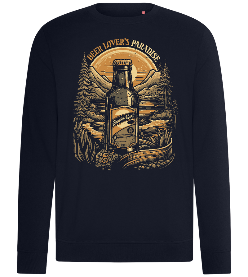 Beer Lover's Paradise Design - Comfort unisex sweater_FRENCH NAVY_front