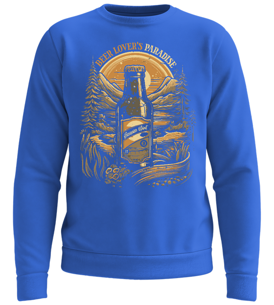 Beer Lover's Paradise Design - Comfort unisex sweater_ROYAL_front