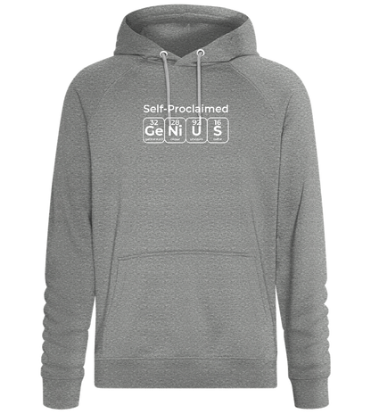 Periodic Table Genius Design - Comfort unisex hoodie_ORION GREY II_front