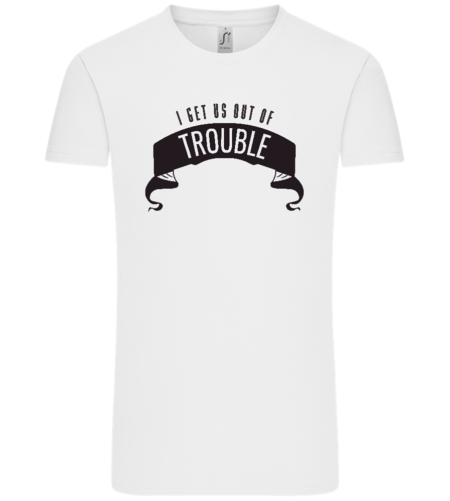 The Fixer Design - Comfort Unisex T-Shirt_WHITE_front