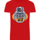 Spaceman Camera Design - Basic Unisex T-Shirt_RED_front