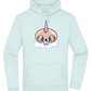 Unicorn Rainbow Design - Premium Essential Unisex Hoodie_ARCTIC BLUE_front