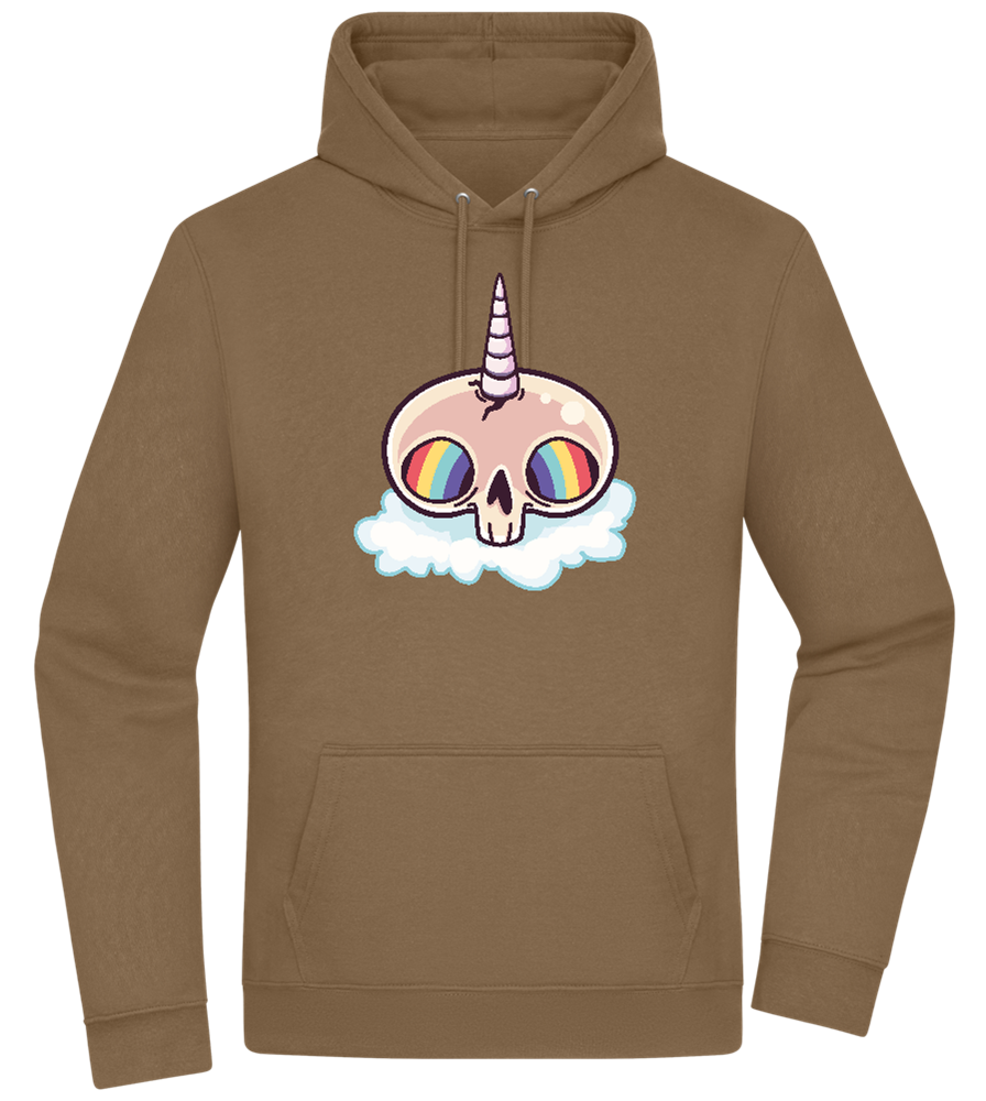 Unicorn Rainbow Design - Premium Essential Unisex Hoodie_ARMY_front