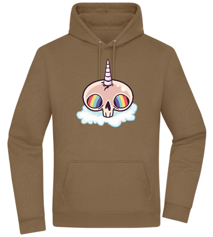 Unicorn Rainbow Design - Premium Essential Unisex Hoodie_ARMY_front