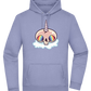 Unicorn Rainbow Design - Premium Essential Unisex Hoodie_BLUE_front