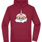 Unicorn Rainbow Design - Premium Essential Unisex Hoodie_BORDEAUX_front