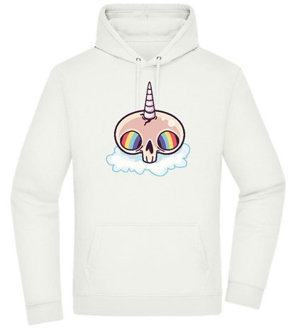 Unicorn Rainbow Design - Premium Essential Unisex Hoodie_CREAMY GREEN_front