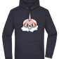 Unicorn Rainbow Design - Premium Essential Unisex Hoodie_FRENCH NAVY_front