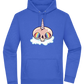 Unicorn Rainbow Design - Premium Essential Unisex Hoodie_ROYAL_front