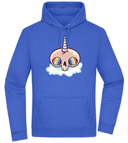 Unicorn Rainbow Design - Premium Essential Unisex Hoodie_ROYAL_front