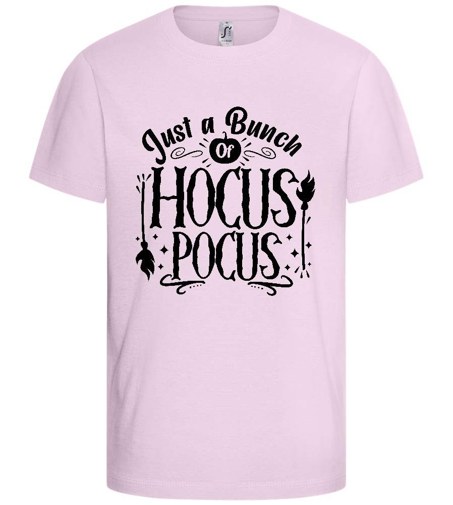 Hocus Pocus Design - Basic kids t-shirt_LIGHT PINK_front