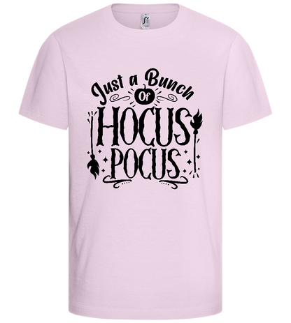 Hocus Pocus Design - Basic kids t-shirt_LIGHT PINK_front