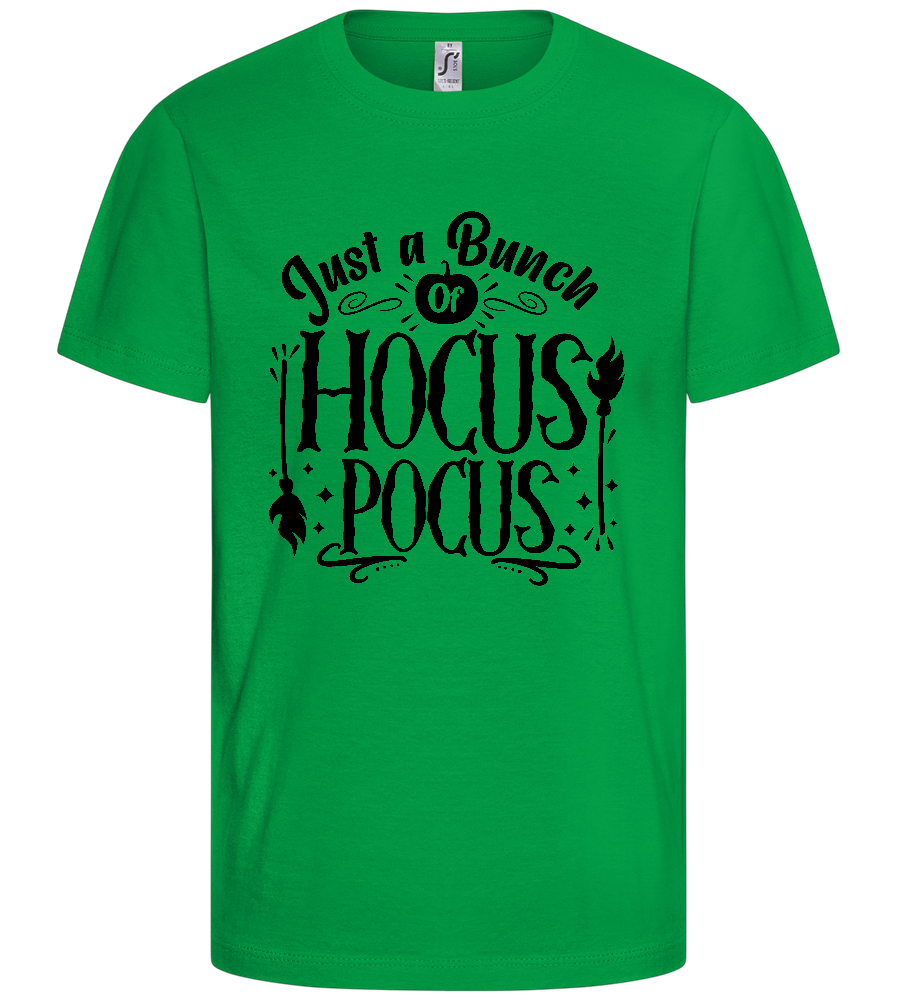 Hocus Pocus Design - Basic kids t-shirt_MEADOW GREEN_front