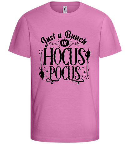 Hocus Pocus Design - Basic kids t-shirt_PINK ORCHID_front