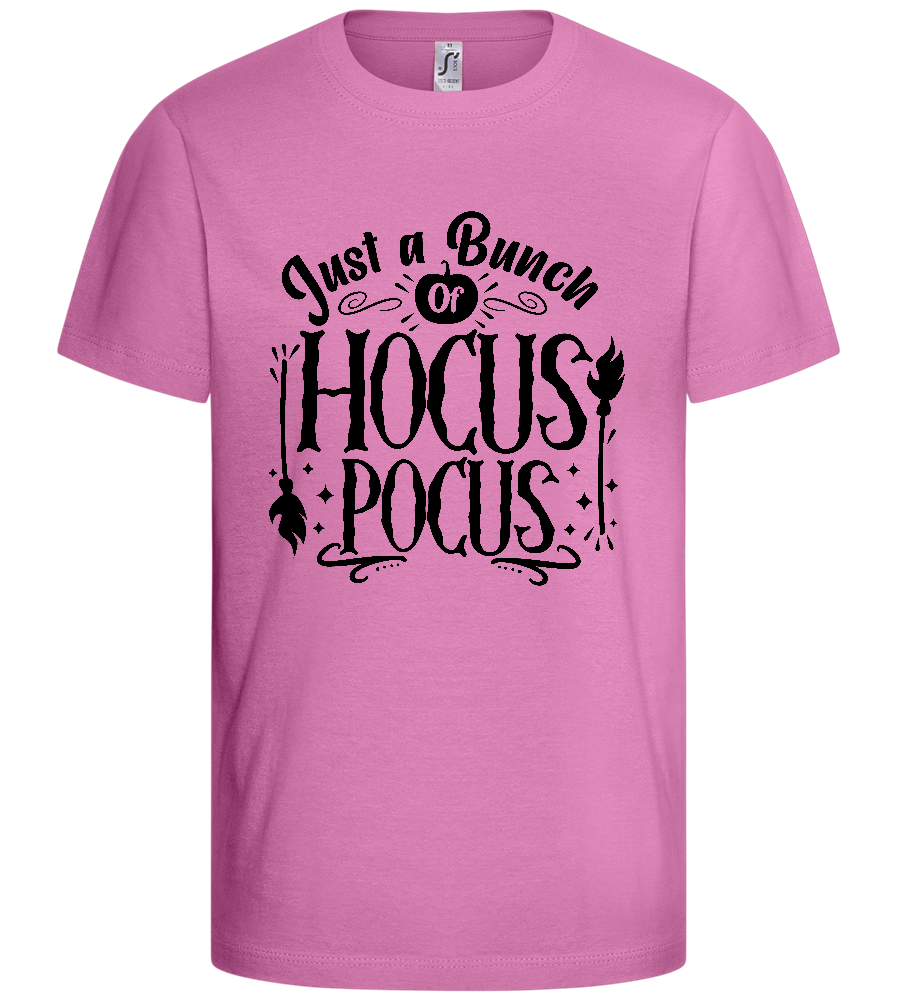 Hocus Pocus Design - Basic kids t-shirt_PINK ORCHID_front