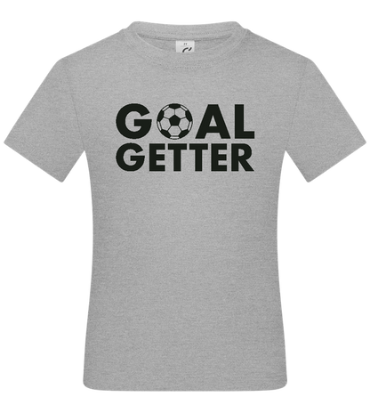 Goal Getter Design - Basic kids t-shirt_ORION GREY_front
