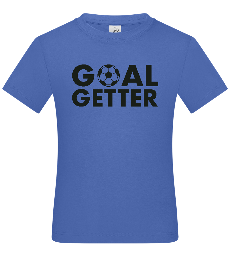 Goal Getter Design - Basic kids t-shirt_ROYAL_front