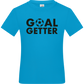 Goal Getter Design - Basic kids t-shirt_TURQUOISE_front