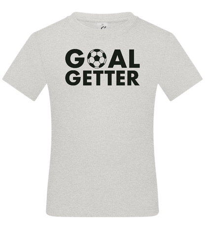 Goal Getter Design - Basic kids t-shirt_VIBRANT WHITE_front