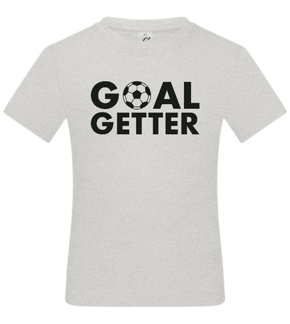 Goal Getter Design - Basic kids t-shirt_VIBRANT WHITE_front